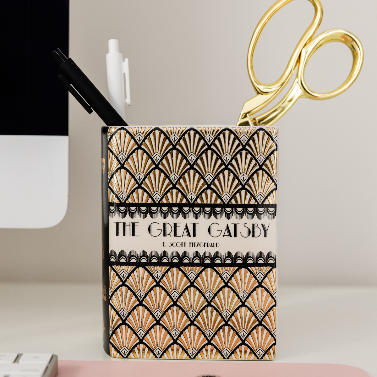 Steel Mill & Co UK - Small Book Vase, Great Gatsby