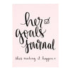Oli Olsen - Éccolo Guided Hardcover Journal - Her Goals - Pastel Pink: Pastel Pink