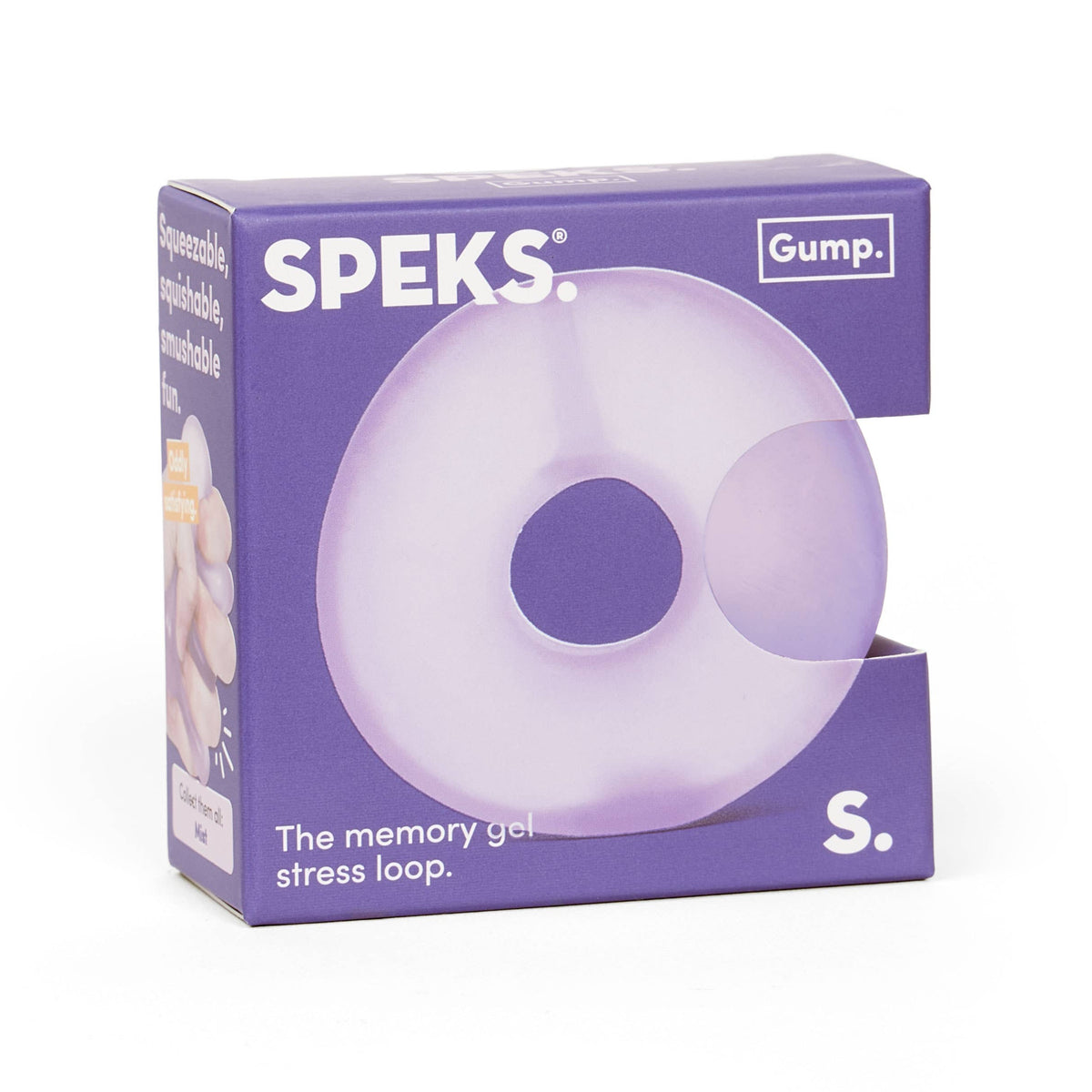 Speks Loop Gump - The Memory Gel Stress Ring - Original Moon: Sea Glass