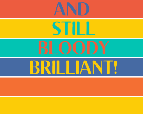 Petimo - Bright Side 50th Fifty Birthday Bright Stripe Card - More Than Just a Gift | Narborough Hall