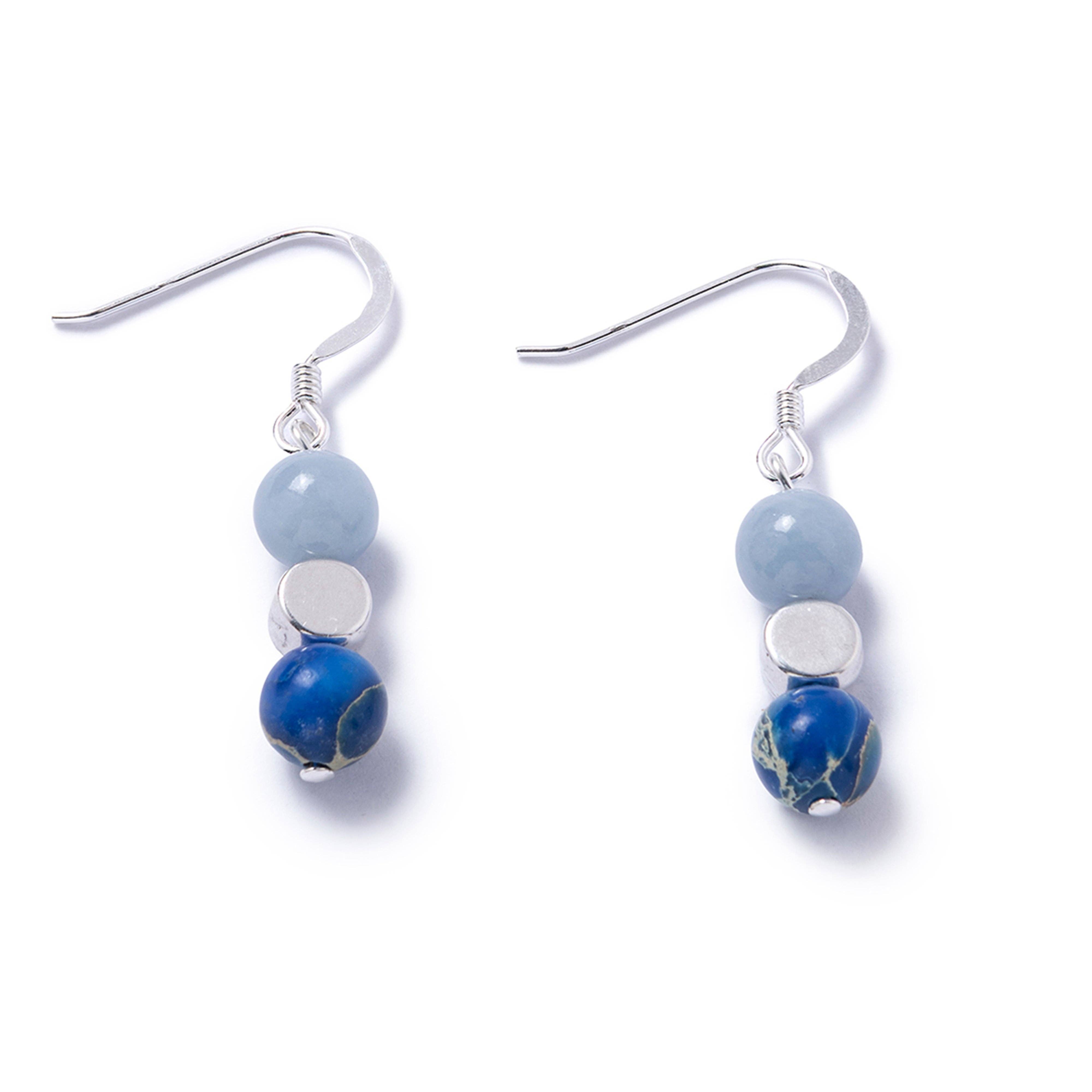 Carrie Elspeth Jewellery - Medley Gemstone Earrings: Pink