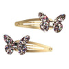 Glitter Butterfly Hair Clips (Set of 2)