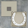 East of India Just Married Porcelain Horseshoe