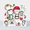 Rachel Ellen Designs - Christmas Side by Side - Our Family To Yours/Penguins