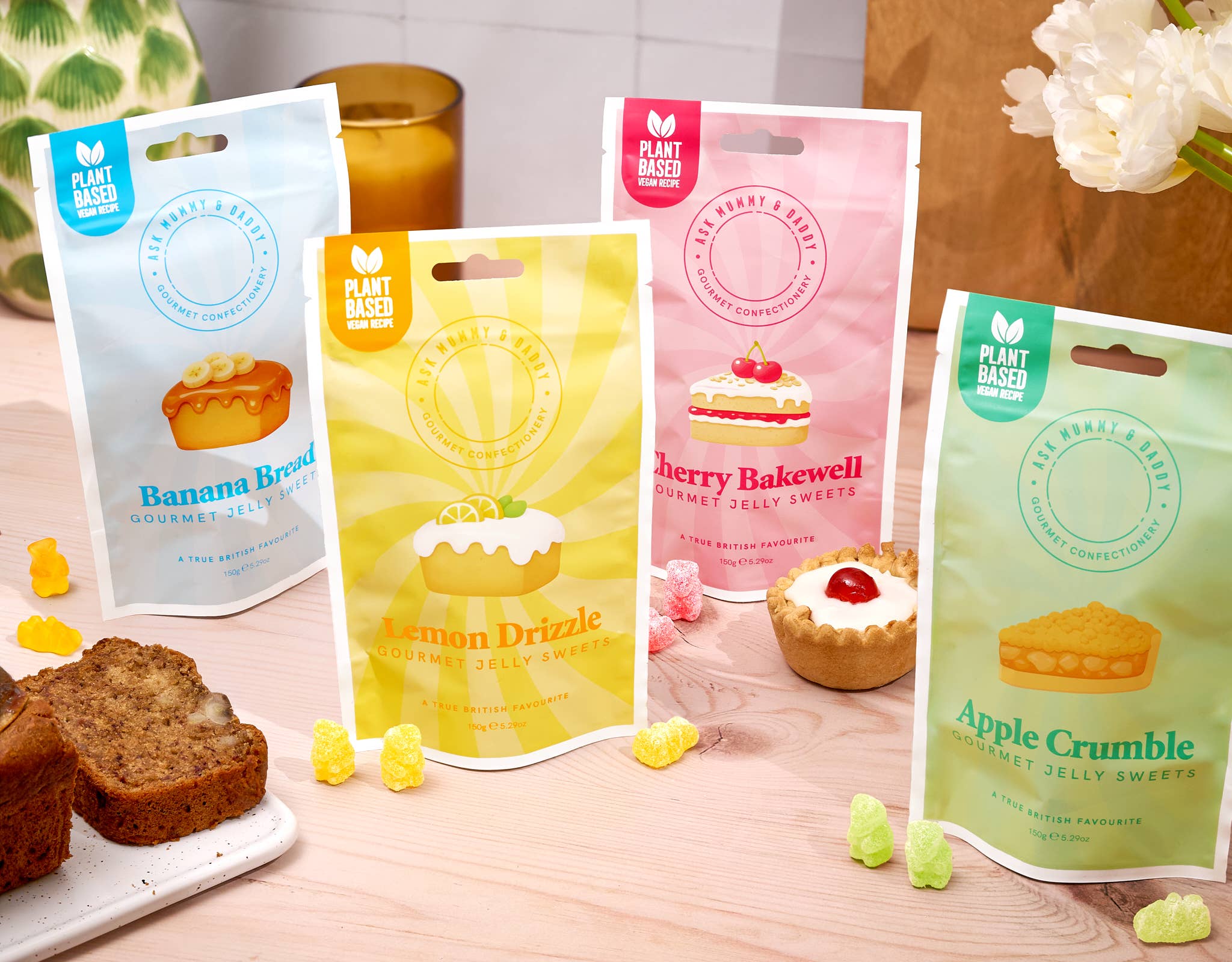 Ask Mummy & Daddy - NEW Cherry Bakewell Gummies - A UK First & Plant Based