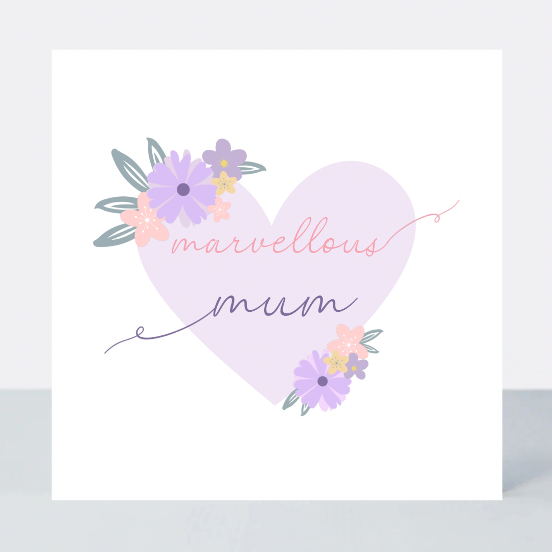 Lavender Haze Marvellous Mum Card