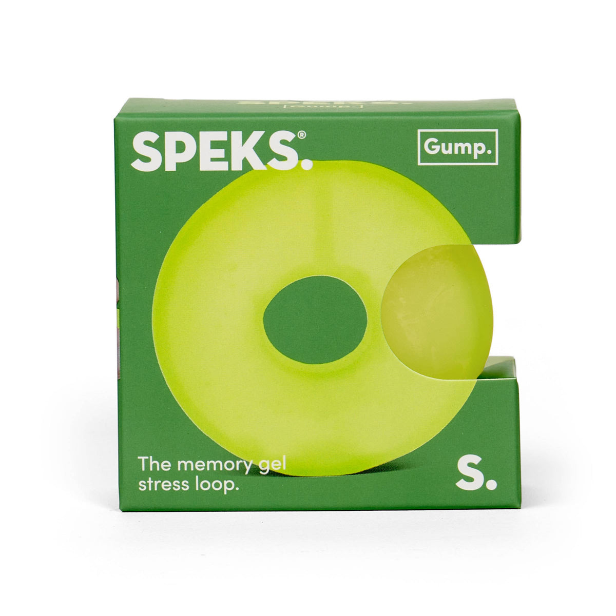 Speks Loop Gump - The Memory Gel Stress Ring - Original Moon: Sea Glass
