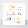 Petimo - Rainbows Congratulations Smartie Pants Exam Congrats Card