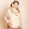 Zelly Constellation Faux Sheepskin Mitts Cream