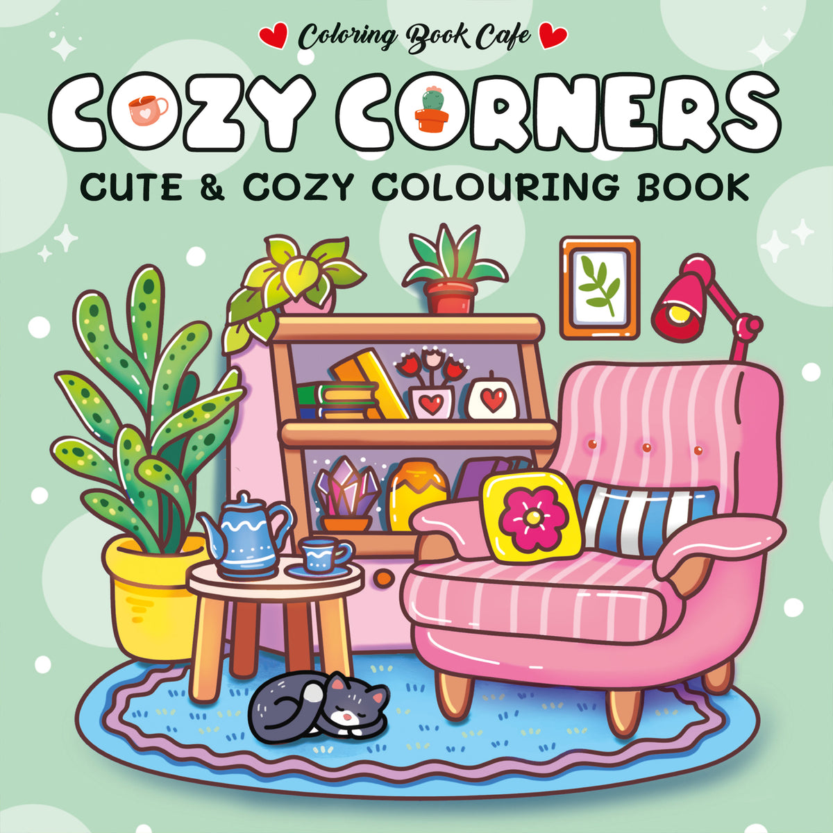 Cozy Corners Colouring Book