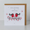 Belly Button Designs - Both of You Robins Christmas Card