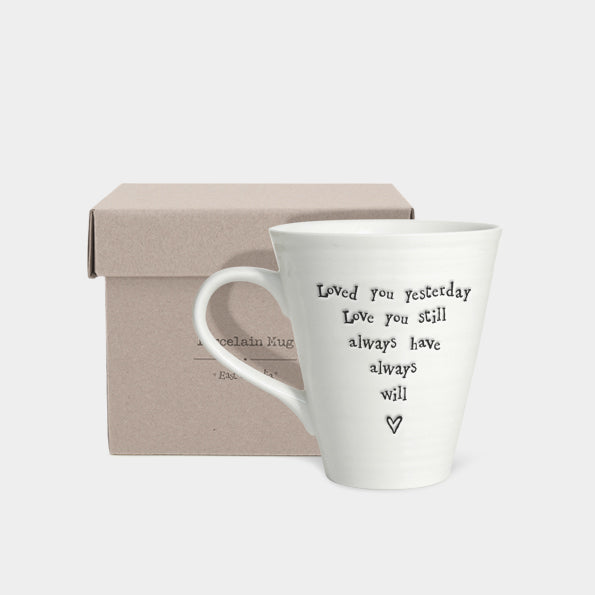 East of India Loved You Yesterday Mug