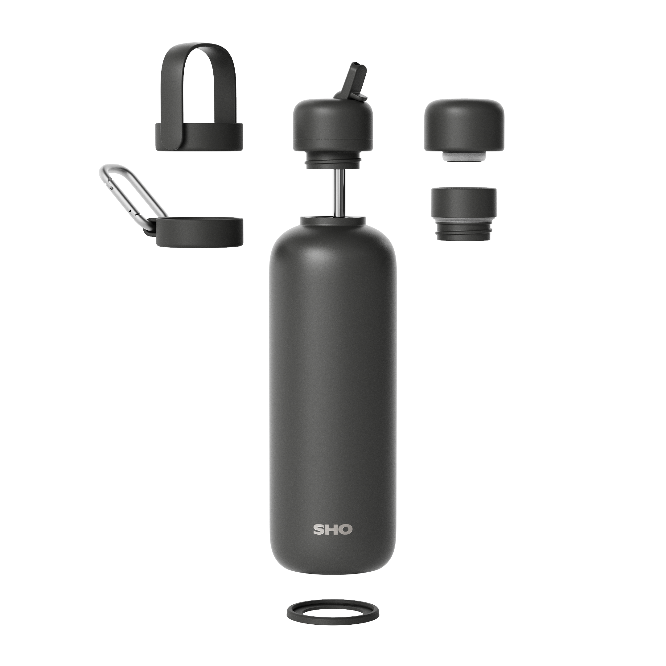SHO - Newt┃Premium Insulated Water Bottle: Cherry Charge / 500ml