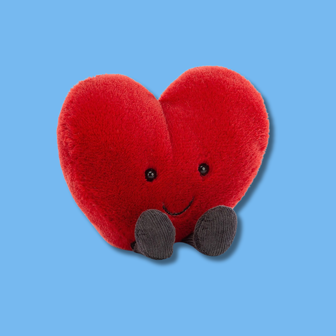 Jellycat Amuseable Red Heart Small