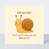 Petimo - Whisker & Wink New Home Let's Shellebrate Cute Snail Card