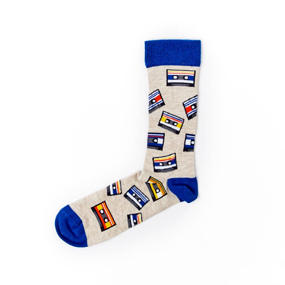 Urban Eccentric - Unisex Cassette Gift Box Socks