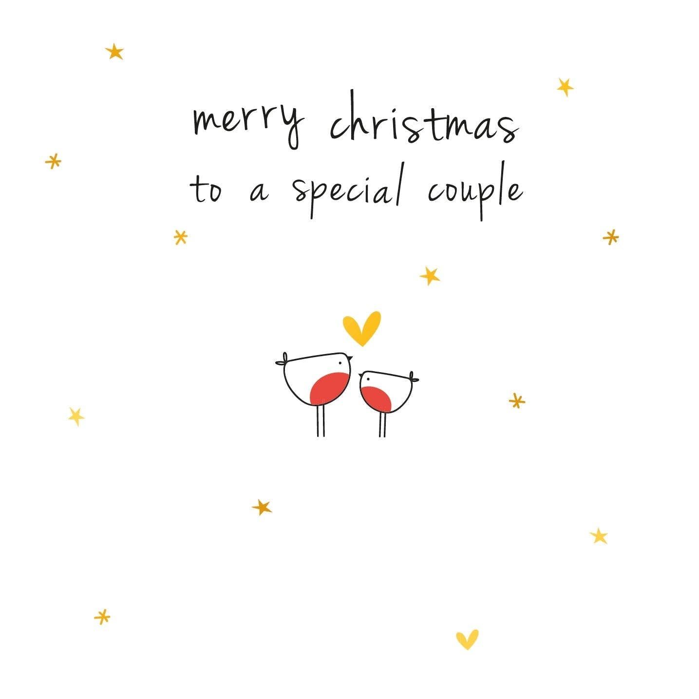 Belly Button Designs - Special Couple Christmas Card