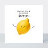 Petimo - Better Together Great Big Squeeze Lemon Cute Fun Card