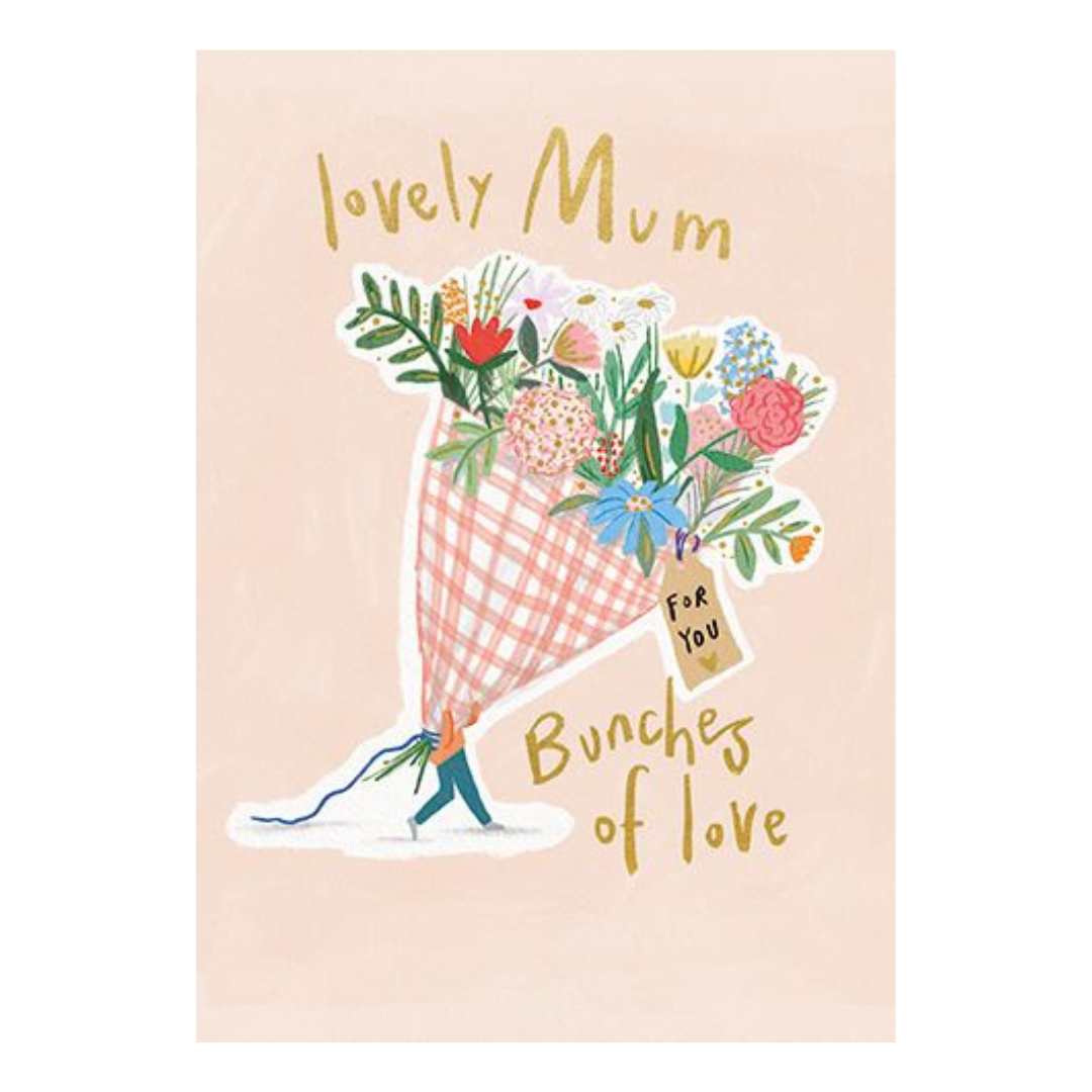 Momento Lovely Mum Bunches Of Love Card
