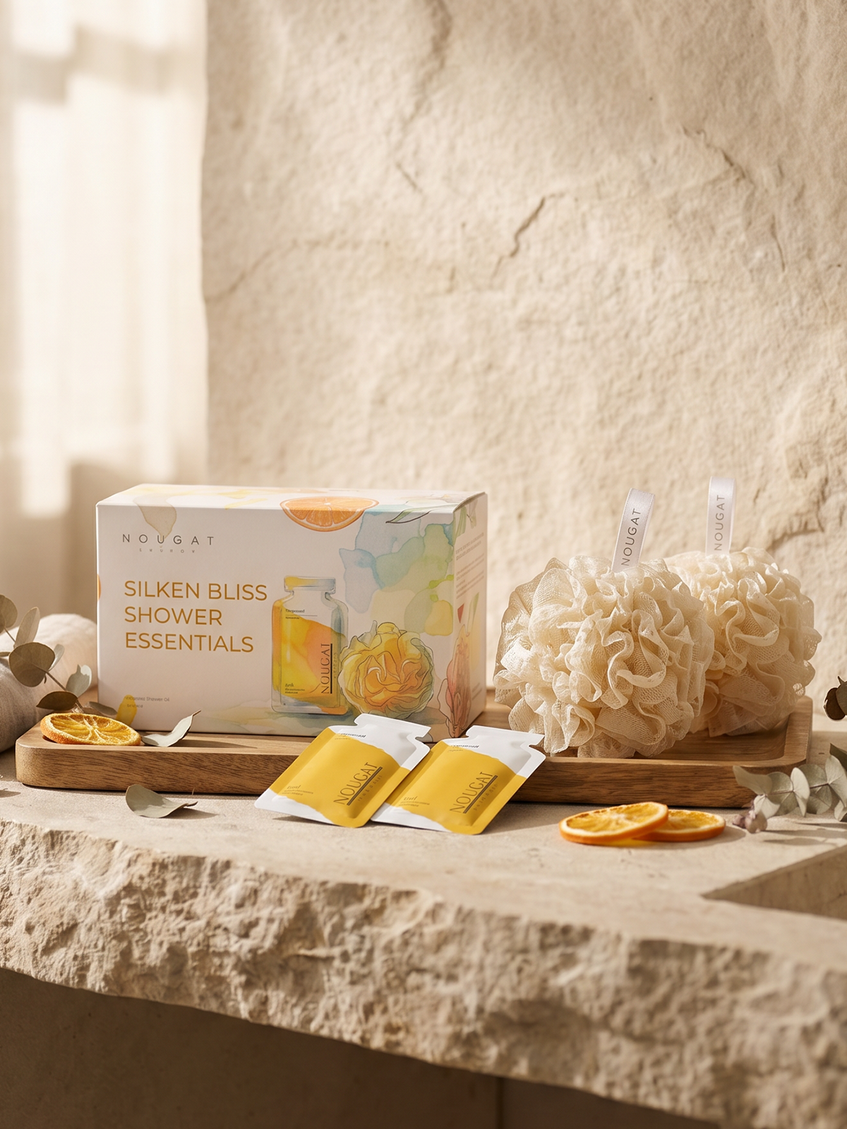 Nougat London - Nougat London Silken Bliss Shower Essentials (Gift Set of 4)