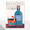 Laura Darrington Grandad with Love Birthday Card