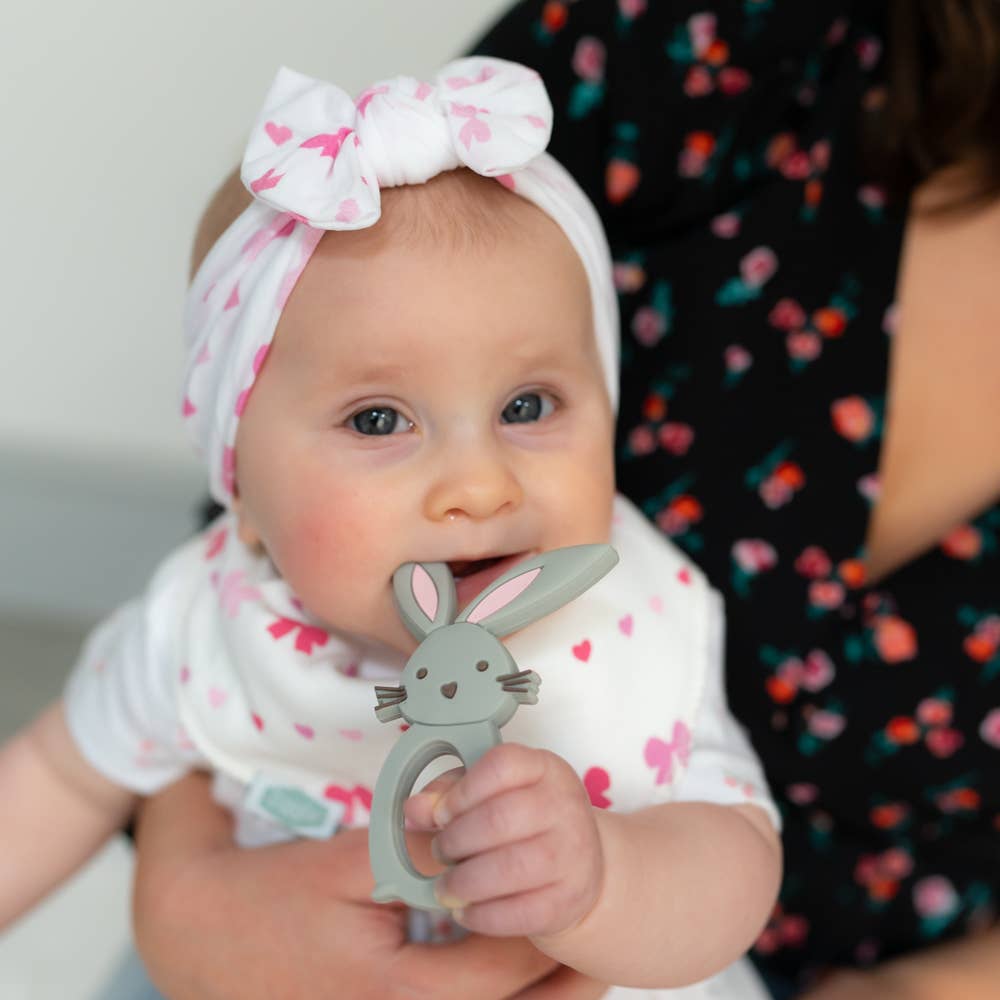 Ziggle Baby - Bunny Teether Silicone