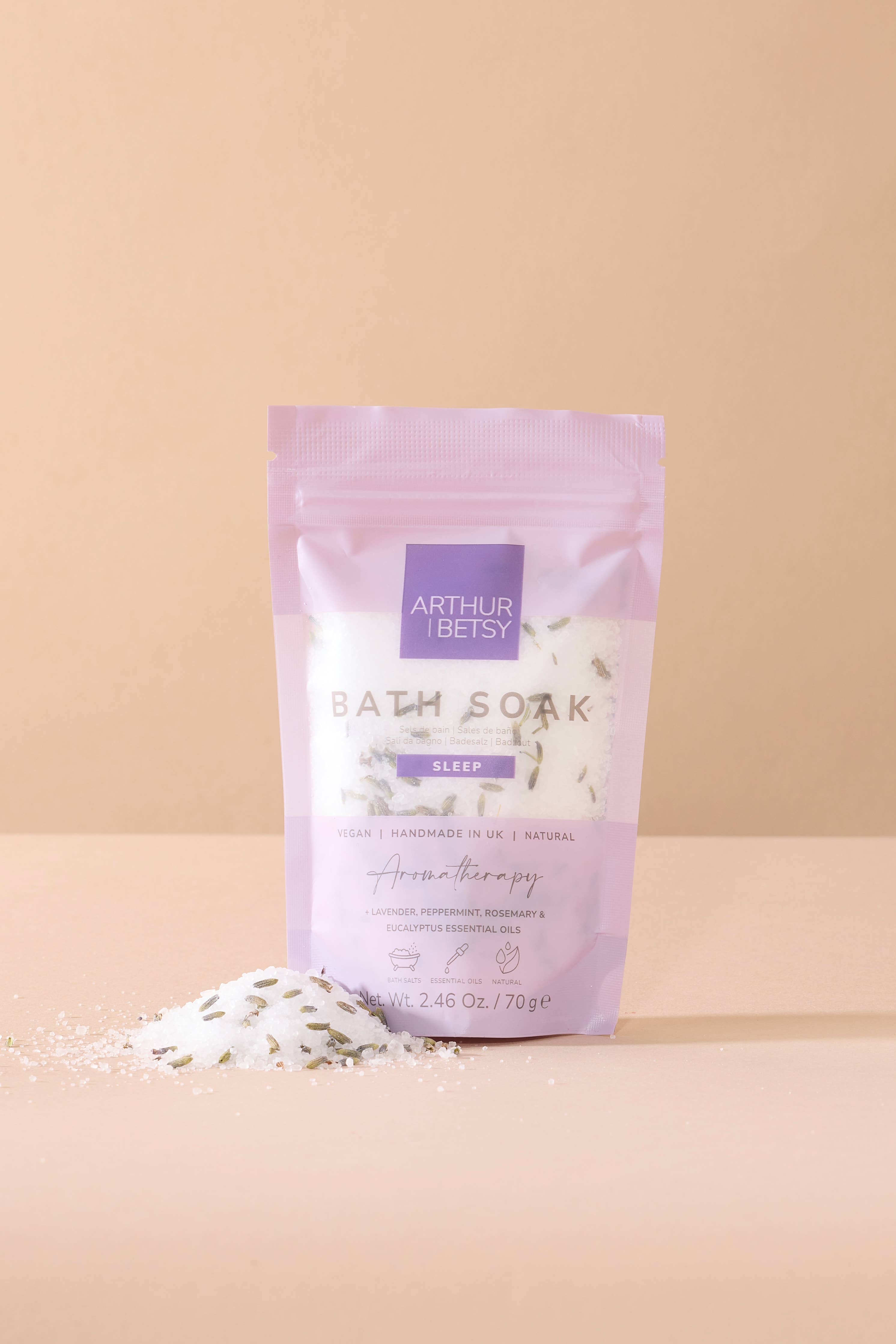 Arthur Betsy - Sleep bath salts, Lavender bath soak