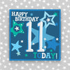 Molly Mae Ltd - Boy Aged 11 Birthday Card