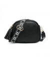 Black Tassel Cross Body Bag