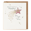 Starlet Beautiful Daughter Birthday Card