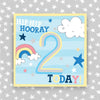 Molly Mae Ltd - Boy Aged 2 Birthday Card
