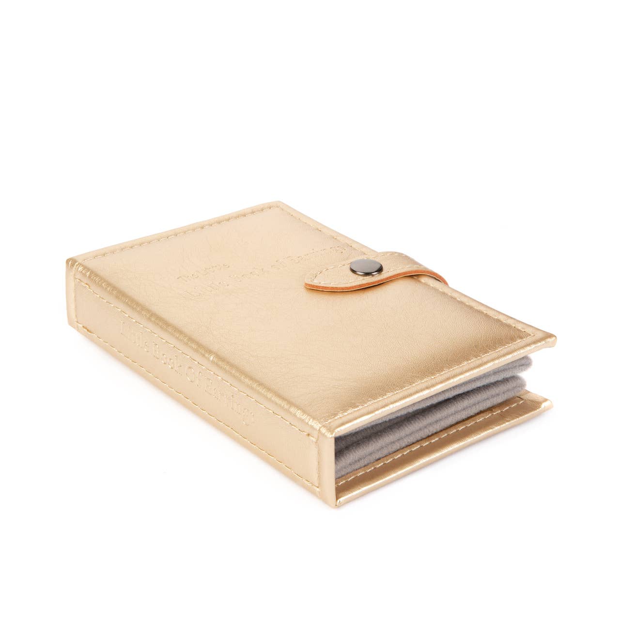 Little Book Of Earrings Gold Perfect Earring Organiser