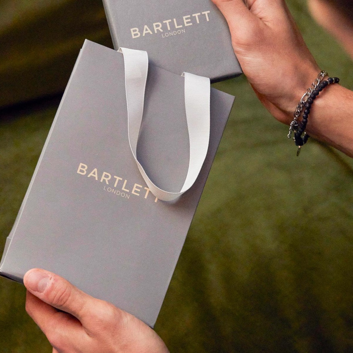 Bartlett  Brown Leather Single Wrap Bracelet