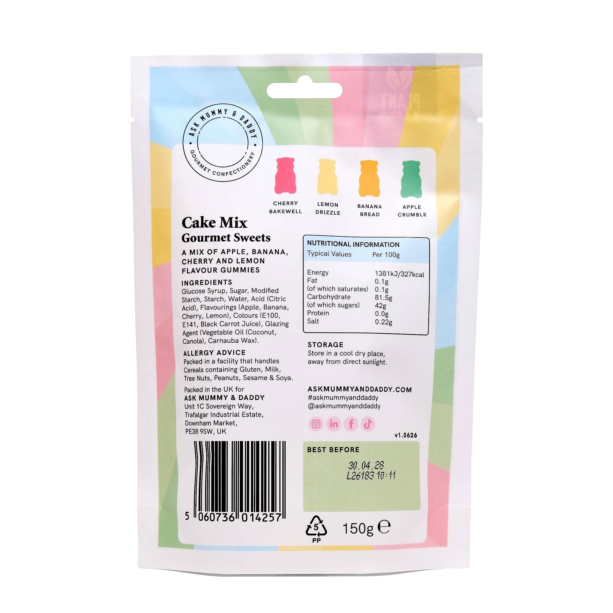 Ask Mummy & Daddy - Cake Mix Share Bag