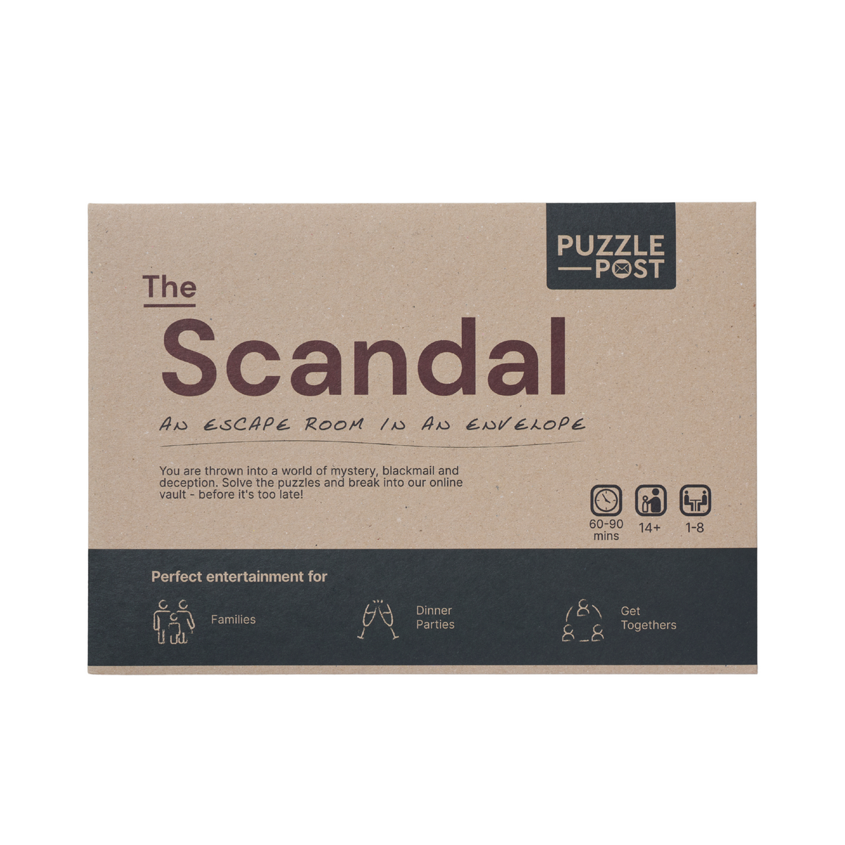 The Scandal Puzzle Post escape room game