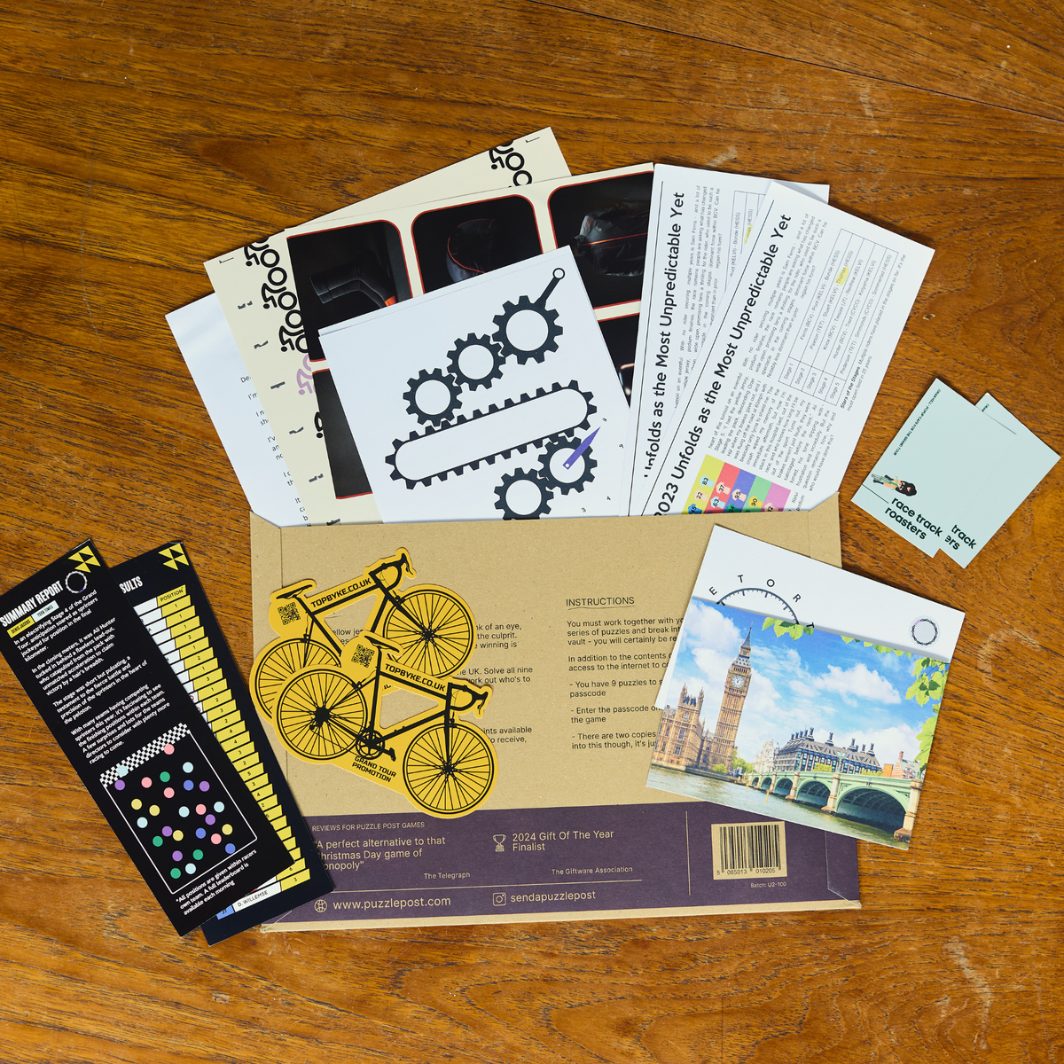 The Sabotage Puzzle Post escape room game