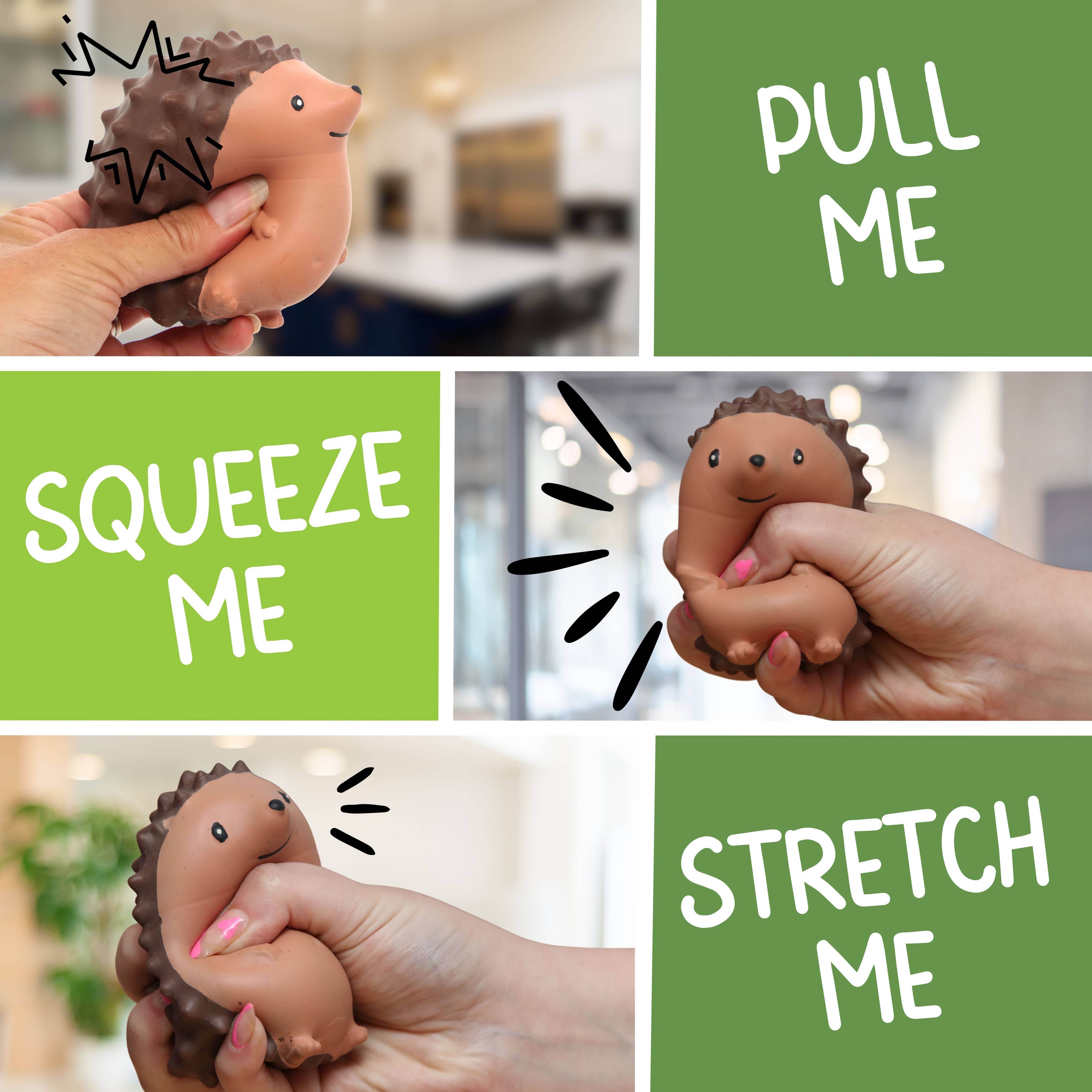 Squishy Toys - Stress Hog - Fidget Stress Ball/Toy