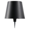 Daniel James - Cordless LED Table Lamp with Bottle Stopper: Black