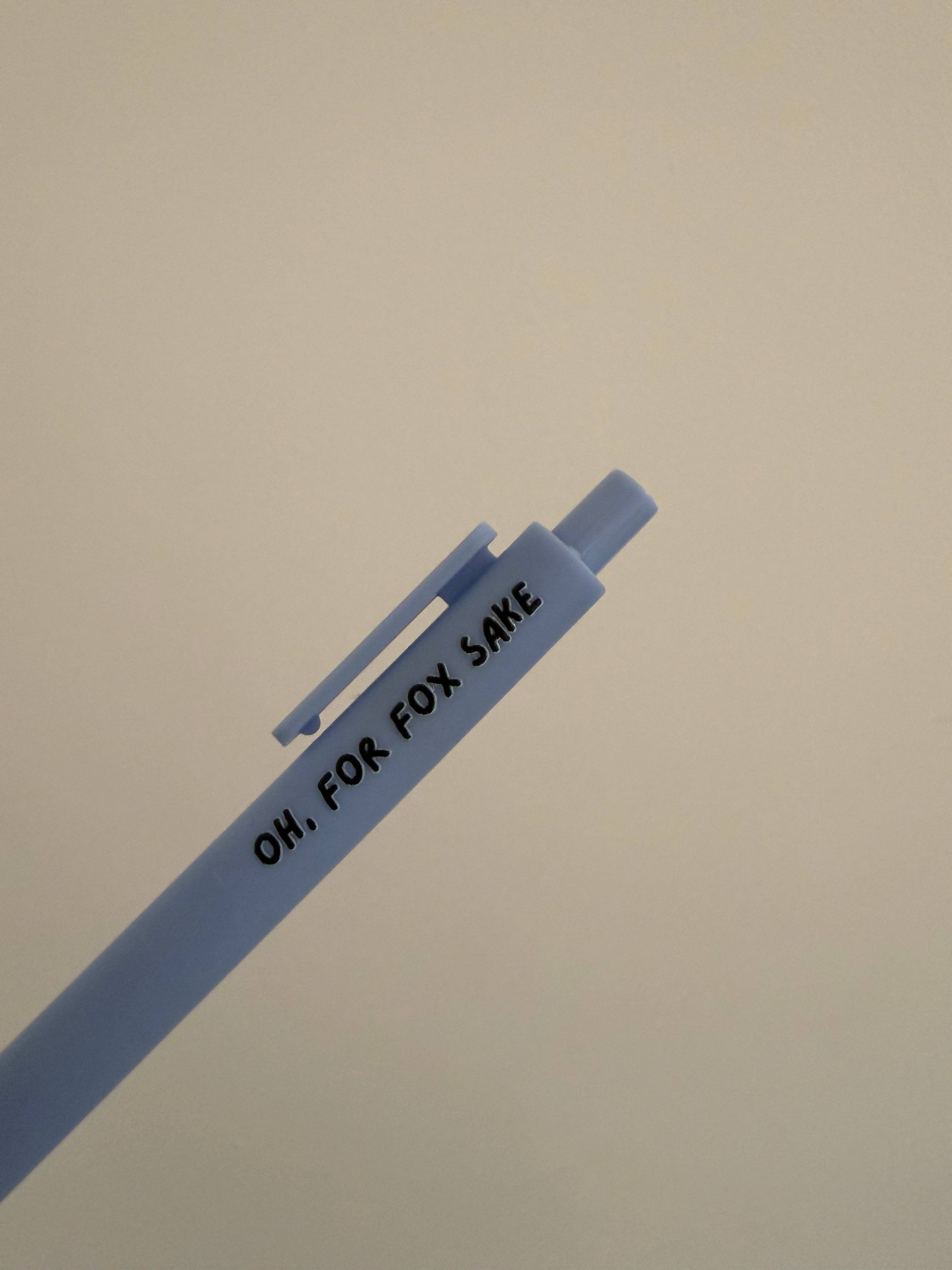 Quirky Doodles - Funny Quote Pens: Lemon Yellow