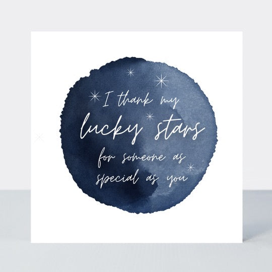 Love By The Moon Lucky Stars Card