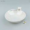 East of India Medium Bowl - Rabbits So Happy You're My Friend