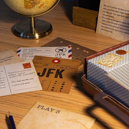 Fizz Creations Solve the Case Escape Room Game