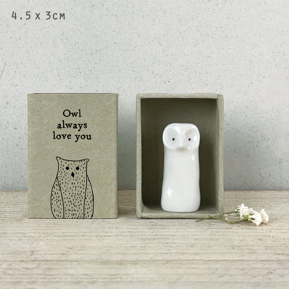 Tall matchbox Owl