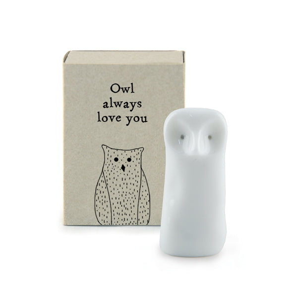 Tall matchbox Owl