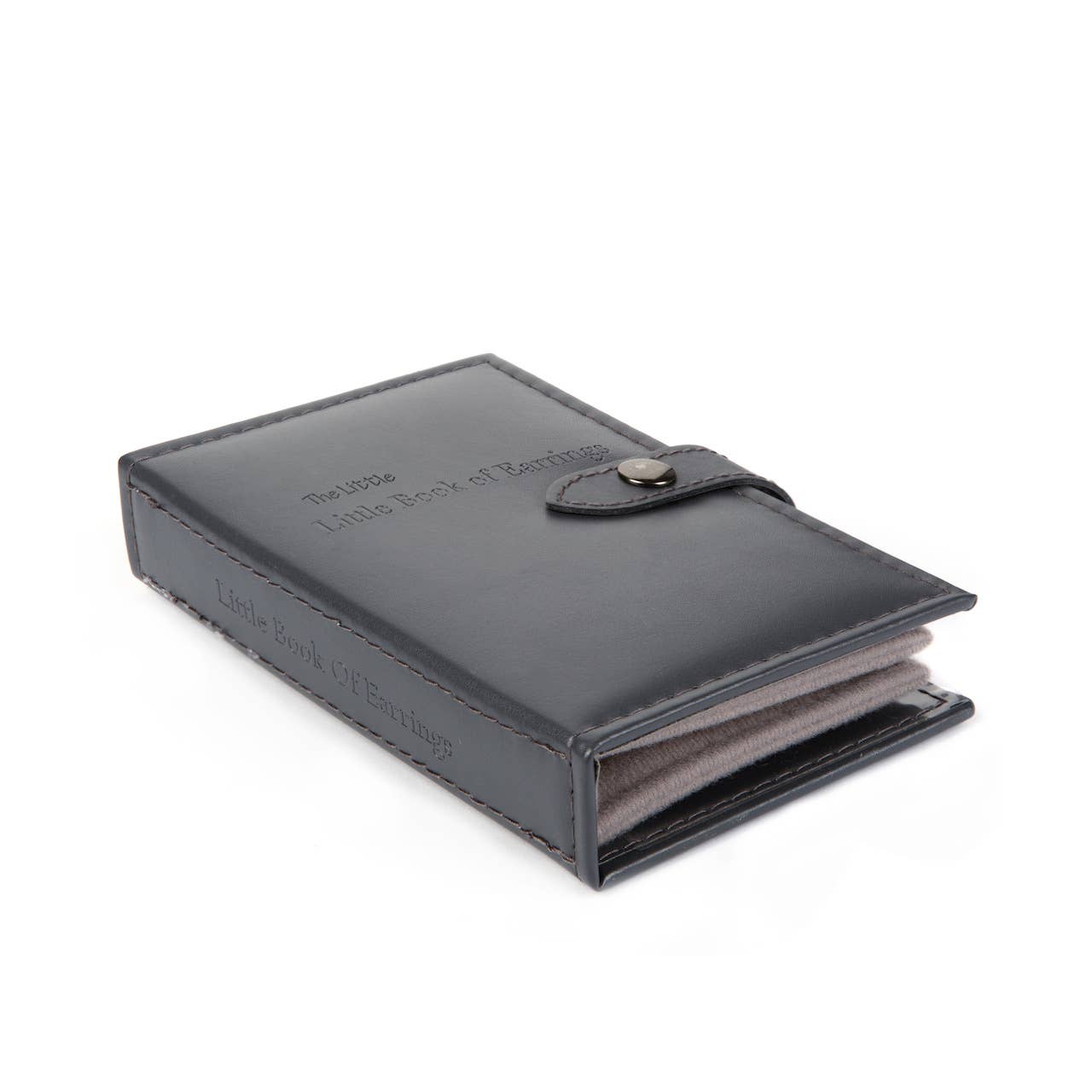 Little Book Of Earrings Grey Perfect Earring Organiser