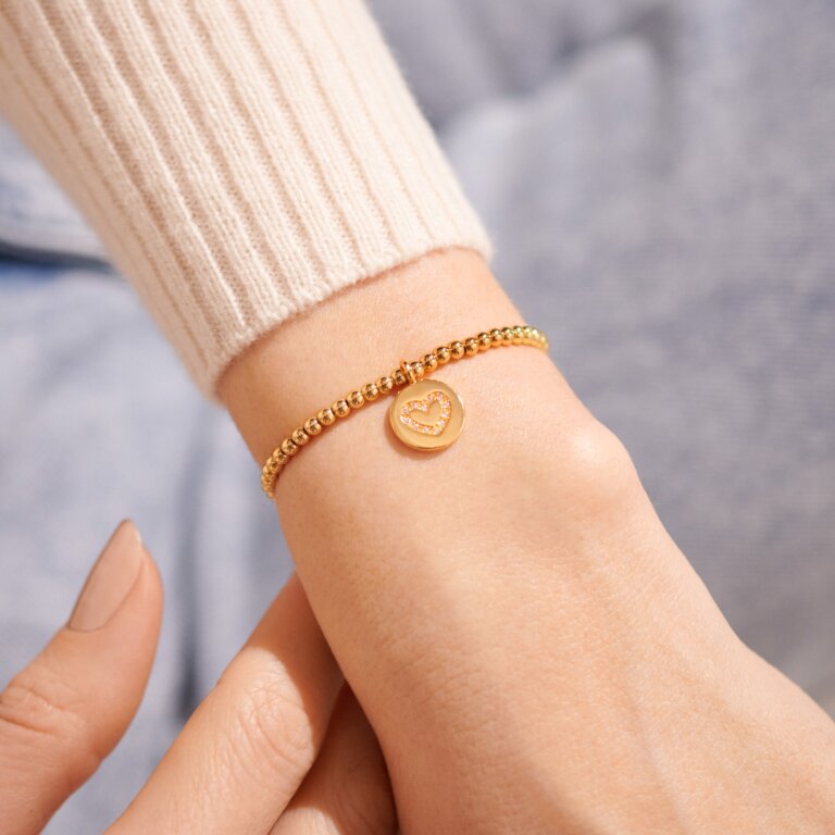 Joma Jewellery Gold A Little 'Family' Bracelet