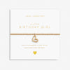 Joma Gold A Little Birthday Girl Bracelet