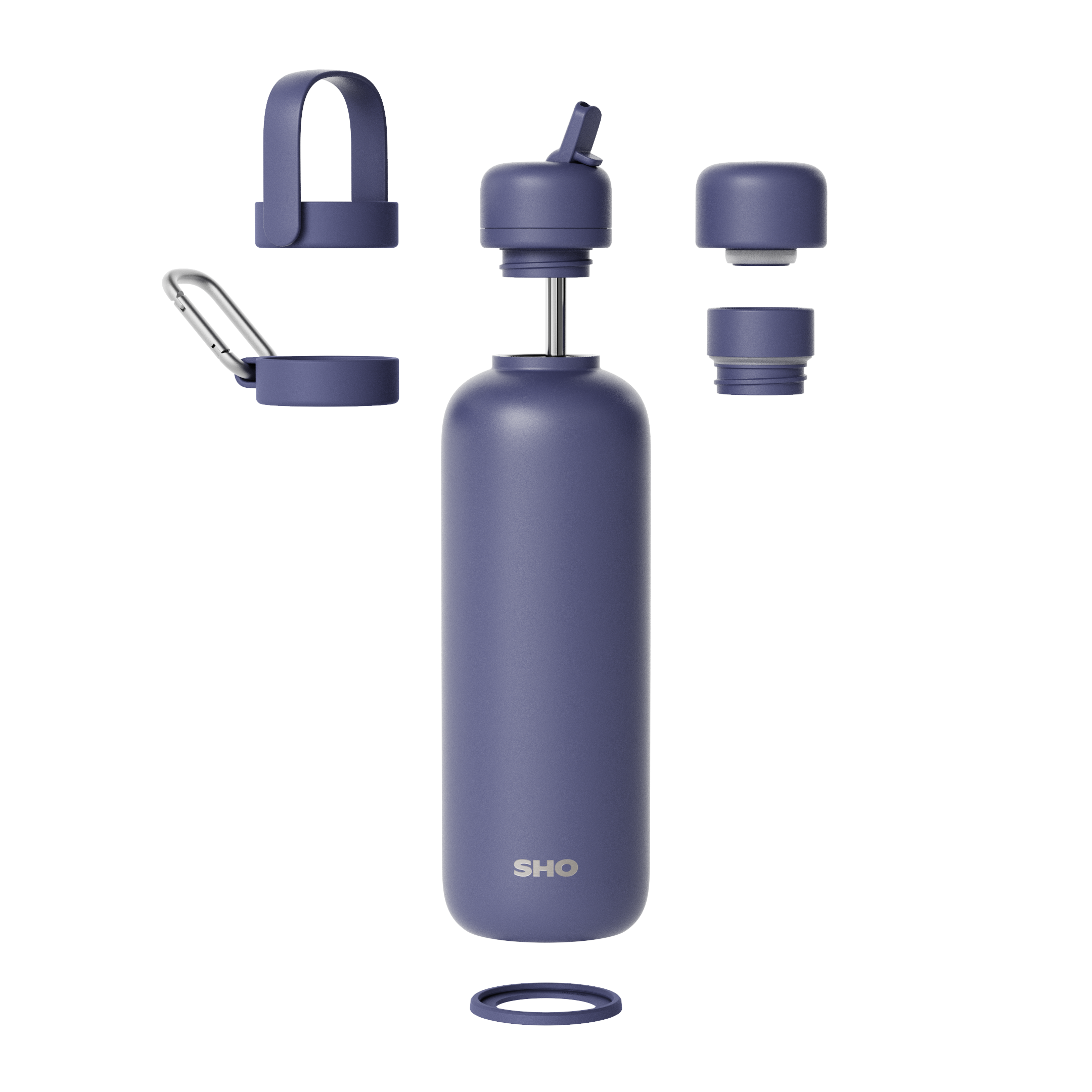 SHO - Newt┃Premium Insulated Water Bottle: Cherry Charge / 500ml