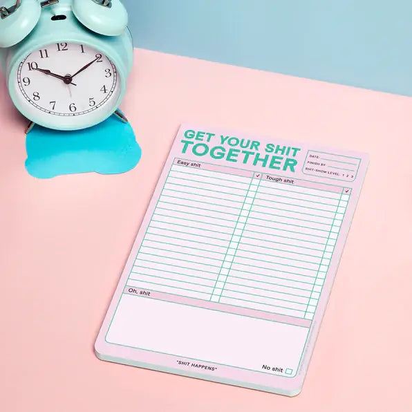 Abrams & Chronicle Books - Knock Knock Get Your Shit Together Pad (Pastel Edition)
