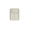 Half Moon Bay - Metal Pin Badge Library Card Literary Book